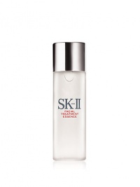 Skin Balancing Essence. The heart of the SK-II range. The second point in your Ritual. This unique Pitera-rich product moisturizes to improve texture and clarity for a more beautiful, glowing complexion. It contains the most concentrated amount of Pitera of all the SK-II skincare products--around 90% pure SK-II Pitera. It absorbs easily and leaves your skin looking radiant, with a supple, smooth feel. 5 oz. Skin Balancing Essence. The heart of the SK-II range. The second point in your Ritual. This unique Pitera-rich product moisturizes to improve texture and clarity for a more beautiful, glowing complexion. It contains the most concentrated amount of Pitera of all the SK-II skincare products--around 90% pure SK-II Pitera. It absorbs easily and leaves your skin looking radiant, with a supple, smooth feel. 5 oz.