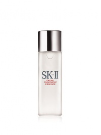 Skin Balancing Essence. The heart of the SK-II range. The second point in your Ritual. This unique Pitera-rich product moisturizes to improve texture and clarity for a more beautiful, glowing complexion. It contains the most concentrated amount of Pitera of all the SK-II skincare products--around 90% pure SK-II Pitera. It absorbs easily and leaves your skin looking radiant, with a supple, smooth feel. 5 oz. 