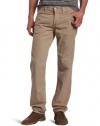 7 For All Mankind Men's Standard In Summer Linen Jean, Khaki, 32