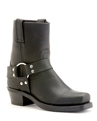 Frye's 8 tall sports boots are made with durable Goodyear welt construction. Iconic O-ring, straps and studs. Neoprene oil resistant, shock-absorbing soles. Frye's 8 tall sports boots are made with durable Goodyear welt construction. Iconic O-ring, straps and studs. Neoprene oil resistant, shock-absorbing soles.