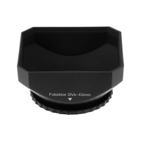 Fotodiox Video Camera, Camcorder DV Lens Hood, Sun Shade, 43mm Black Fotodiox Video Camera, Camcorder DV Lens Hood, Sun Shade, 43mm Black