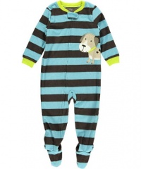 Carter's Boys 2T-4T Dog Microfleece Sleeper (2T, Blue) Carter's Boys 2T-4T Dog Microfleece Sleeper (2T, Blue)
