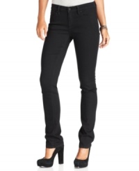 Refresh your denim look with a petite straight-leg classic from Calvin Klein Jeans. Pair them with anything from tees to billowy tunics for no-fuss style. Refresh your denim look with a petite straight-leg classic from Calvin Klein Jeans. Pair them with anything from tees to billowy tunics for no-fuss style.