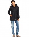 Volcom Juniors Hot Mitts Long Puffer, Black, Medium
