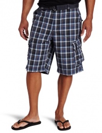 Calvin Klein Jeans Men's Film Plaid Cargo Short Calvin Klein Jeans Men's Film Plaid Cargo Short