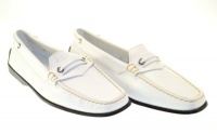 TOD'S Women's Driver Eyelets w.Loafer Leather White Loafers Sz 37 0BR0B001 TOD'S Women's Driver Eyelets w.Loafer Leather White Loafers Sz 37 0BR0B001