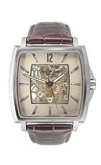 Kenneth Cole New York Men's KC1571 Automatic Brown Crocodile Leather Watch Kenneth Cole New York Men's KC1571 Automatic Brown Crocodile Leather Watch