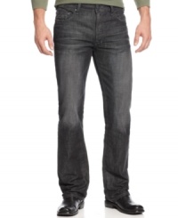 Stay on-trend with your denim style wearing these distressed jeans from Buffalo David Bitton. Stay on-trend with your denim style wearing these distressed jeans from Buffalo David Bitton.