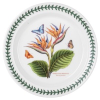 Portmeirion Exotic Botanic Garden Dinner Plate with Bird of Paradise Motif Portmeirion Exotic Botanic Garden Dinner Plate with Bird of Paradise Motif