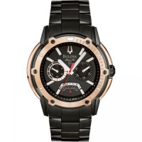 Bulova Men's 98C106 Marine Star Black Dial Bracelet Watch Bulova Men's 98C106 Marine Star Black Dial Bracelet Watch