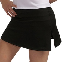 A-Line Tennis Skirt with Shorts and Slits A-Line Tennis Skirt with Shorts and Slits