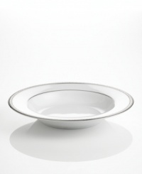 The sophisticated platinum accents of the Charter Club Grand Buffet Platinum collection add sparkle to your tabletop. An ideal shape for warm soups, broths and consommés. The sophisticated platinum accents of the Charter Club Grand Buffet Platinum collection add sparkle to your tabletop. An ideal shape for warm soups, broths and consommés.