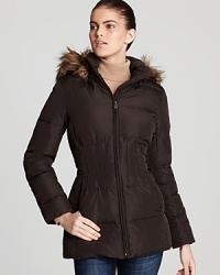 This Calvin Klein coat is packed with all the must-have winter details. Stay warm thanks to the fleece lining and look great with or without the faux-fur trimmed hood. Switch it up day to day! This Calvin Klein coat is packed with all the must-have winter details. Stay warm thanks to the fleece lining and look great with or without the faux-fur trimmed hood. Switch it up day to day!