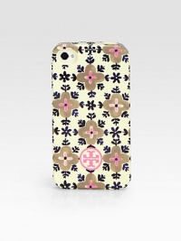 A pretty printed design that wraps around your iPhone® for a stylish cover.Rubber2¾W X 4½H X ½DImportedPlease note: iPhone® not included.