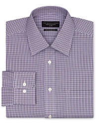 This handsome addition to your everyday wardrobe elevates your look with a variation on classic tattersall. Crafted from crisp cotton for a soft hand and comfortable drape. This handsome addition to your everyday wardrobe elevates your look with a variation on classic tattersall. Crafted from crisp cotton for a soft hand and comfortable drape.