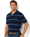 Simple, cool and classic, this polo shirt from Nautica adds some preppy polish to your summer style.