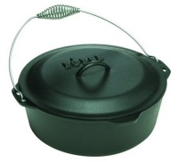 Lodge Logic Pre-Seasoned 9-Quart Dutch Oven with Iron Cover Lodge Logic Pre-Seasoned 9-Quart Dutch Oven with Iron Cover