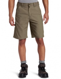 Carhartt Men's Canvas Work Short, Light Brown, 28 Carhartt Men's Canvas Work Short, Light Brown, 28