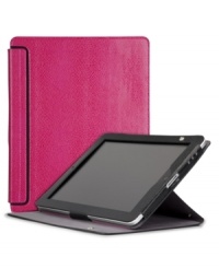 Protect your iPad while your on the go. This chic case from Case-Mate keeps up with you in sophisticated style. Protect your iPad while your on the go. This chic case from Case-Mate keeps up with you in sophisticated style.