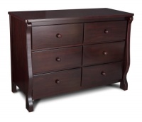 Delta Universal 6 Drawer Dresser, Espresso