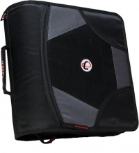 Case-it XL Capacity 4-Inch D-Ring Zipper Binder with 5-Tab File Folder, Black (D-185-BLK) Case-it XL Capacity 4-Inch D-Ring Zipper Binder with 5-Tab File Folder, Black (D-185-BLK)