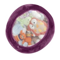 Boon Animal Bag Stuffed Animal Storage, Grape Boon Animal Bag Stuffed Animal Storage, Grape