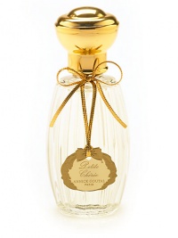 Petite Chérie is a fresh combination of fruity and floral ingredients including peach, musk rose, pear, fresh cut grass and vanilla. Petite Chérie is a fresh combination of fruity and floral ingredients including peach, musk rose, pear, fresh cut grass and vanilla.