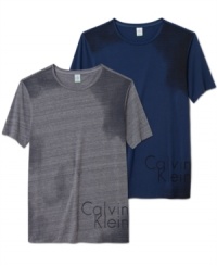 Add variety to your summer style with these all-over graphic t-shirts from Calvin Klein. (Clearance) Add variety to your summer style with these all-over graphic t-shirts from Calvin Klein. (Clearance)