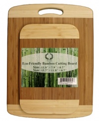 Da Vinci Natural Bamboo 2-Piece Cutting Board Set - 0.7 Thick Da Vinci Natural Bamboo 2-Piece Cutting Board Set - 0.7 Thick