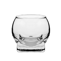Set of 6 beautiful, uniquely shaped mini glasses for a host with a million ideas! The concept of truly 'eating' from a glass is meant to be a treat and stimulus to the eye and seems to invite feelings of both humor and luxury to an otherwise predictable dining experience. Set of 6 beautiful, uniquely shaped mini glasses for a host with a million ideas! The concept of truly 'eating' from a glass is meant to be a treat and stimulus to the eye and seems to invite feelings of both humor and luxury to an otherwise predictable dining experience.