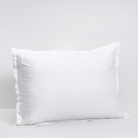 Luxurious 800 thread count Egyptian cotton sham with double hemstitch detail. Complements all Hudson Park Sheeting. Luxurious 800 thread count Egyptian cotton sham with double hemstitch detail. Complements all Hudson Park Sheeting.