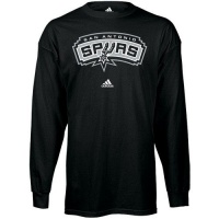San Antonio Spurs adidas Primary Logo Long Sleeve T-Shirt San Antonio Spurs adidas Primary Logo Long Sleeve T-Shirt