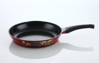 Flamekiss 12 Red Ceramic Coated Fry Pan by Amorè, Innovative & Elegant Design, Nano Ceramic Coating w/ Silver Ion (100% PTFE & PFOA Free) Flamekiss 12 Red Ceramic Coated Fry Pan by Amorè, Innovative & Elegant Design, Nano Ceramic Coating w/ Silver Ion (100% PTFE & PFOA Free)