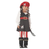 Precious Lil' Pirate Girl's Costume Precious Lil' Pirate Girl's Costume