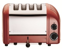 Dualit Classic 4-Slice Toaster, Red Dualit Classic 4-Slice Toaster, Red