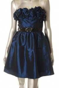 AQUA Strapless Cocktail Dress Sequin Sz 0 AQUA Strapless Cocktail Dress Sequin Sz 0