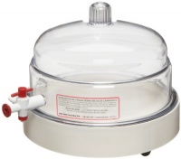 Bel-Art Scienceware 420430000 Polycarbonate/PTFE Vacuum Chamber with ABS Plastic Plate, 9 Diameter x 6-1/4 Height Bel-Art Scienceware 420430000 Polycarbonate/PTFE Vacuum Chamber with ABS Plastic Plate, 9 Diameter x 6-1/4 Height