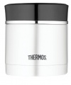 Thermos 10-Ounce Stainless Steel Food Jar, Black