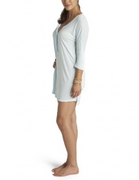 Beyond Yoga Henley Dress, Light Aqua, Small Beyond Yoga Henley Dress, Light Aqua, Small