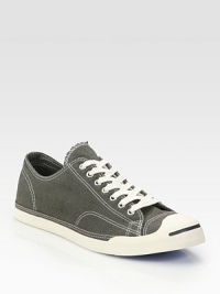 Clean and crisp, this classic design with stitched detail never goes out of style.Rubber toe capPadded insoleRubber soleImported Clean and crisp, this classic design with stitched detail never goes out of style.Rubber toe capPadded insoleRubber soleImported