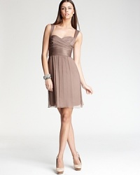 Amsale Dress - Crossover Chiffon Amsale Dress - Crossover Chiffon