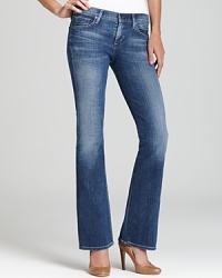 Not too skinny, not too wide: these Citizens of Humanity petite bootcut jeans are just right, striking a balance between fitted and flared. Not too skinny, not too wide: these Citizens of Humanity petite bootcut jeans are just right, striking a balance between fitted and flared.