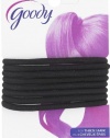Goody Classics Elastic, Extra Thick Black, 8 Count (Pack of 3)