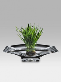 An elegant example of form and function, this handblown crystal design, with its sloping sides, can serve or stand alone. (Plant not included.) Available in 5½ X 9, 6½ X 11½ and 8 X 14. Signature blue gift box Imported An elegant example of form and function, this handblown crystal design, with its sloping sides, can serve or stand alone. (Plant not included.) Available in 5½ X 9, 6½ X 11½ and 8 X 14. Signature blue gift box Imported