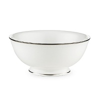 Cypress Point Fine China shows the classic, timeless design that Kate Spade is known for. This china is ivory colored with a textured border and platinum rim. Cypress Point Fine China shows the classic, timeless design that Kate Spade is known for. This china is ivory colored with a textured border and platinum rim.