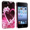 eForCity Snap-On Rubber Coated Case for Apple iPod touch 2G/3G, Purple Love