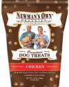 Newman's Own Organics Premium Dog Treats, Chicken, Medium Size, 10-Ounce Bags (Pack of 6)