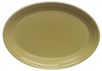 Fiesta 9-5/8-Inch Oval Platter, Sunflower Fiesta 9-5/8-Inch Oval Platter, Sunflower