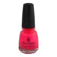 China Glaze Nail Lacquer (.65 oz) Pink Voltage #70291 (Neon)