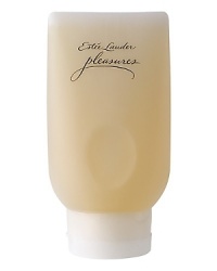 Gentle cleansing, with the delightful new spirit in fragrance. Estee Lauder pleasures is the delightful new spirit in fragrance. Fresh as flowers after the rain, Estee Lauder pleasures perfectly captures the modern taste for light, transparent fragrances. It is a delightful sheer floral created from lilies and peonies, jasmine and Karo-Karounde blossoms, all tingling with the rare essence of exotic Baie Rose. It reflects a modern woman's desire to experience life's little pleasures every day. Crystal-clear Bath and Shower Gel surrounds you with this delightful new spirit in fragrance as it gently cleanses skin.In the shower, massage onto skin and rinse off. For a luxurious bubble bath, pour under running water. Gentle cleansing, with the delightful new spirit in fragrance. Estee Lauder pleasures is the delightful new spirit in fragrance. Fresh as flowers after the rain, Estee Lauder pleasures perfectly captures the modern taste for light, transparent fragrances. It is a delightful sheer floral created from lilies and peonies, jasmine and Karo-Karounde blossoms, all tingling with the rare essence of exotic Baie Rose. It reflects a modern woman's desire to experience life's little pleasures every day. Crystal-clear Bath and Shower Gel surrounds you with this delightful new spirit in fragrance as it gently cleanses skin.In the shower, massage onto skin and rinse off. For a luxurious bubble bath, pour under running water.